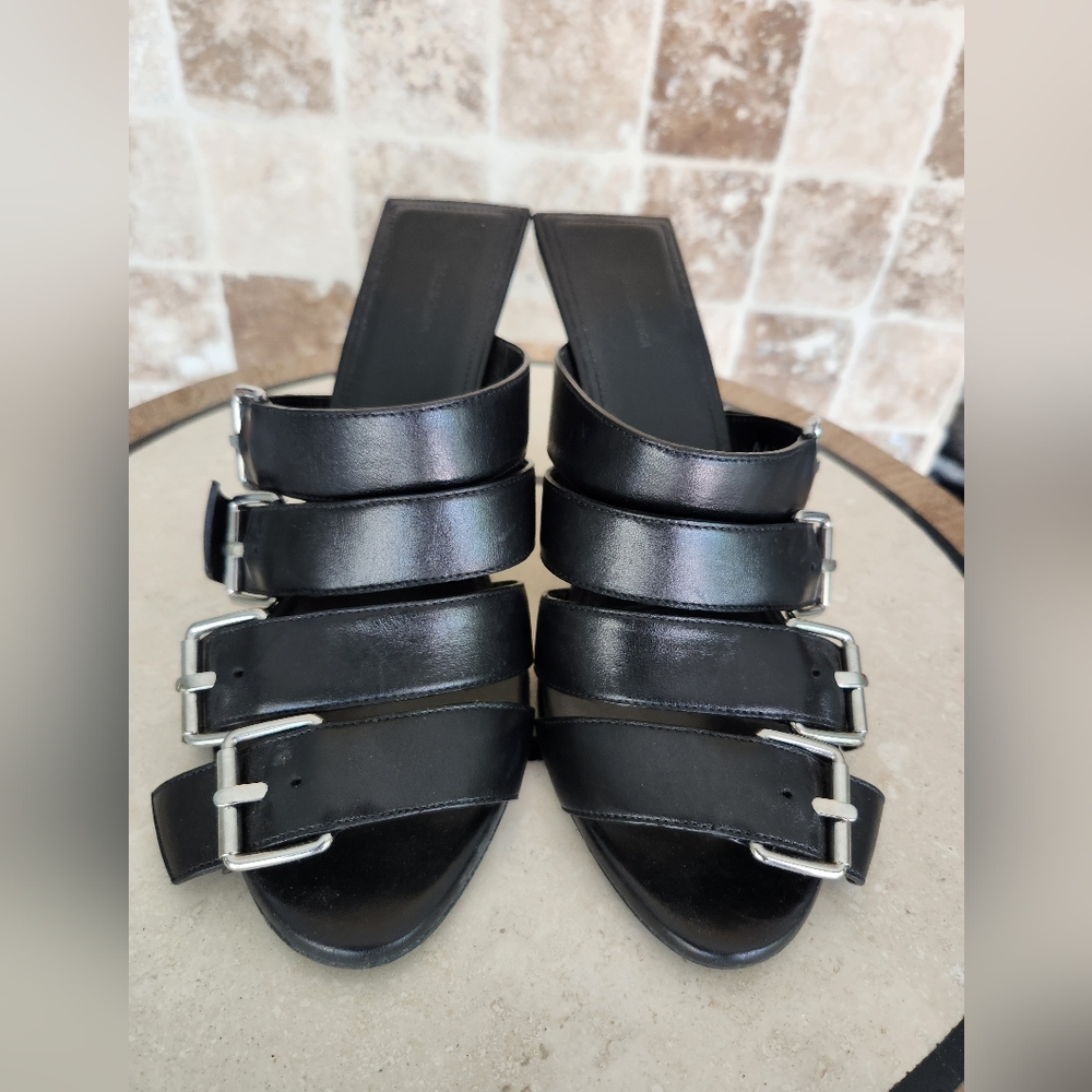 Caged sandal Balenciaga 39 slanted heel